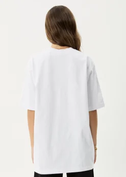 T-Shirts|Tees & Shirts<Afends My Tribe - Heavyweight Retro Tee White