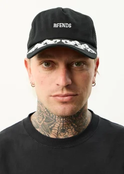 Accessories|Accessories<Afends My Tribe - Trucker Cap Black