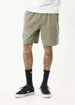 Shorts<Afends Ninety Eights  - Oversized Short 20" Olive