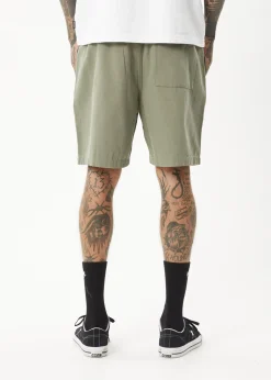 Shorts<Afends Ninety Eights - Oversized Short 20" Olive