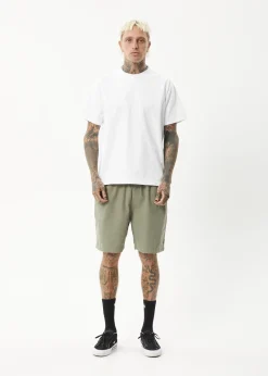 Shorts<Afends Ninety Eights - Oversized Short 20" Olive