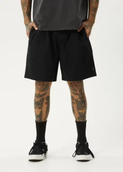 Shorts<Afends Ninety Eights  - Oversized Short 20" Black