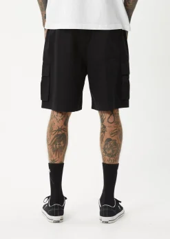 Shorts<Afends Ninety Eights Cargo - Oversized Cargo Short 20" Black