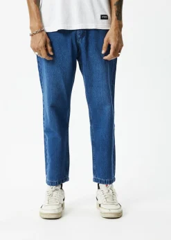 Jeans<Afends Ninety Twos  - Denim Relaxed Jean Authentic Blue