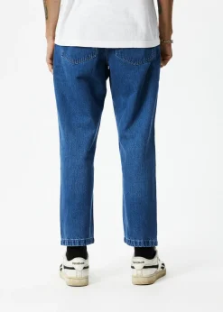 Jeans<Afends Ninety Twos  - Denim Relaxed Jean Authentic Blue