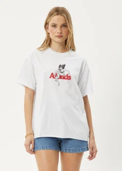 Tees & Shirts<Afends No Fury - Oversized Tee White