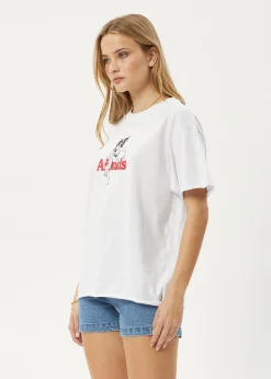 Tees & Shirts<Afends No Fury - Oversized Tee White