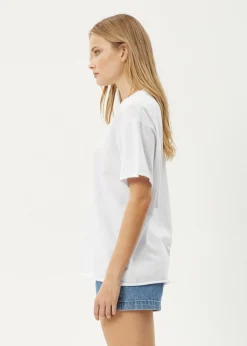 Tees & Shirts<Afends No Fury - Oversized Tee White