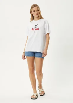 Tees & Shirts<Afends No Fury - Oversized Tee White