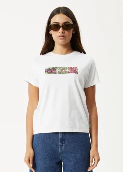 Tees & Shirts<Afends On Top - Regular Tee White