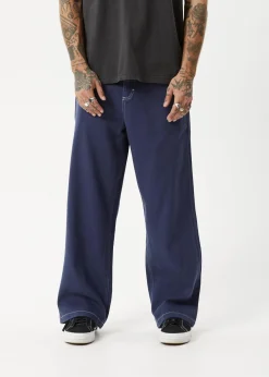 Pants<Afends Pablo  - Baggy Pant Navy