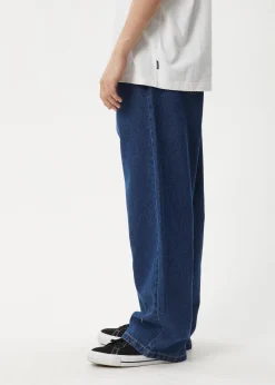 Jeans<Afends Pablo  - Denim Baggy Jean Authentic Blue