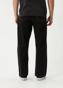 Jeans<Afends Pablo  - Denim Baggy Jean Washed Black