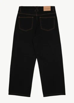 Jeans<Afends Pablo  - Denim Baggy Jean Washed Black