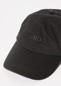 Accessories|Accessories<Afends Questions  - Six Panel Cap Washed Black