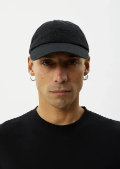 Accessories|Accessories<Afends Questions  - Six Panel Cap Washed Black