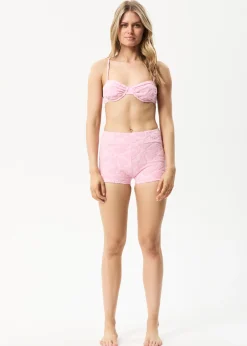 Swimwear<Afends Rhye  - Terry Bikini Top Powder Pink