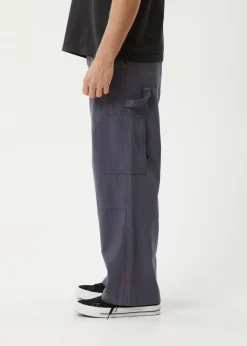Pants<Afends Richmond  - Canvas Workwear Pant Marlin