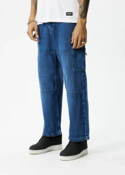 Jeans<Afends Richmond  - Denim Workwear Jean Authentic Blue