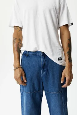 Jeans<Afends Richmond  - Denim Workwear Jean Authentic Blue