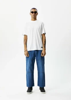 Jeans<Afends Richmond  - Denim Workwear Jean Authentic Blue