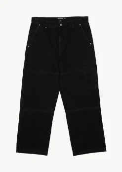 Jeans<Afends Richmond  - Denim Workwear Jean Washed Black