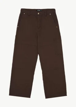 Pants<Afends Richmond - Workwear Pant Coffee
