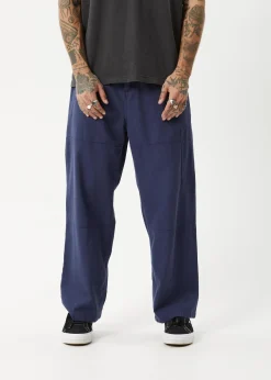 Pants<Afends Richmond  - Workwear Pant Navy
