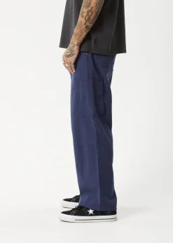 Pants<Afends Richmond  - Workwear Pant Navy