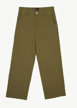 Pants<Afends Richmond  - Workwear Pant Military
