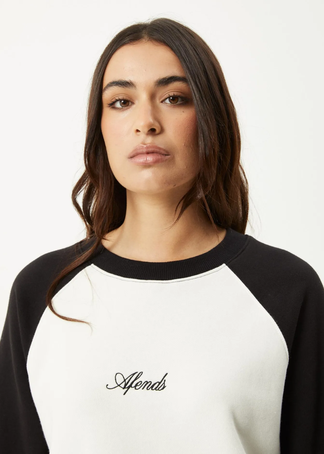 Outerwear|Essentials<Afends Ryan - Crew Neck Jumper Black