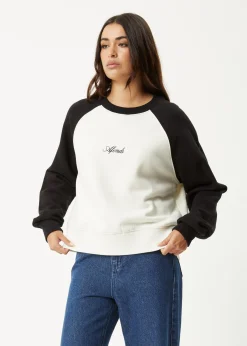 Outerwear|Essentials<Afends Ryan - Crew Neck Jumper Black