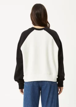 Outerwear|Essentials<Afends Ryan - Crew Neck Jumper Black
