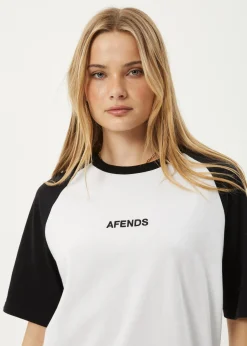 Tees & Shirts|Essentials<Afends Ryan  - Oversized Raglan Tee Black