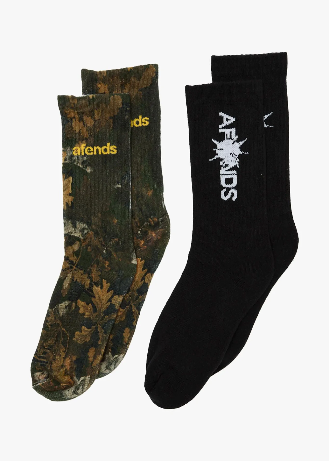 Accessories|Accessories<Afends Seeing Double - Socks Two Pack Multi
