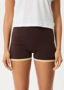Sets & Co-Ords|Shorts<Afends Set Fire - Knit Short Coffee
