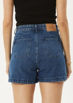 Shorts|Essentials<Afends Seventy Threes - Denim Short Authentic Blue