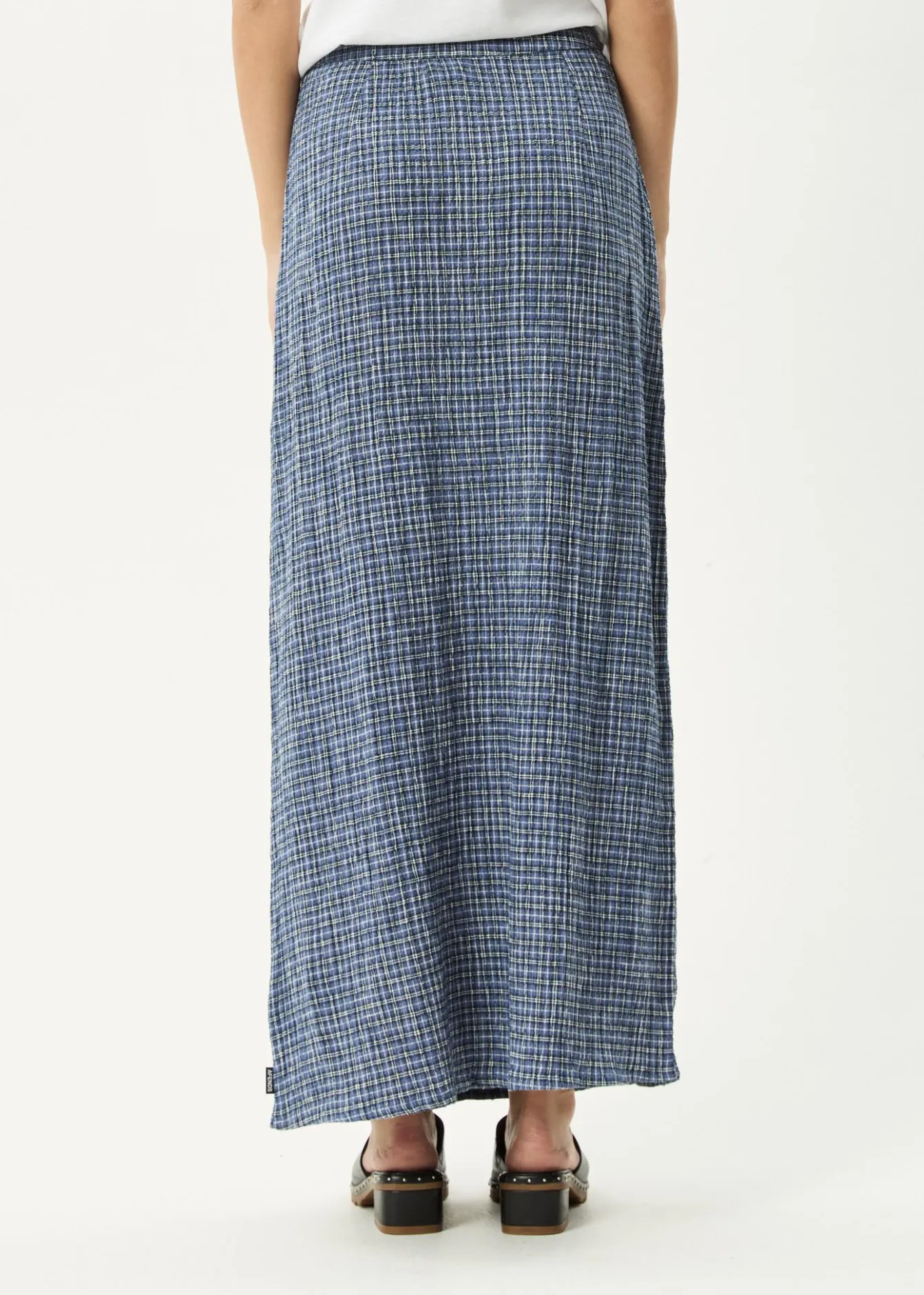 Skirts<Afends Shipwreck - Seersucker Maxi Skirt Marlin