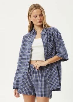 Shirts|Sets & Co-Ords<Afends Shipwreck - Short Sleeve Shirt Marlin