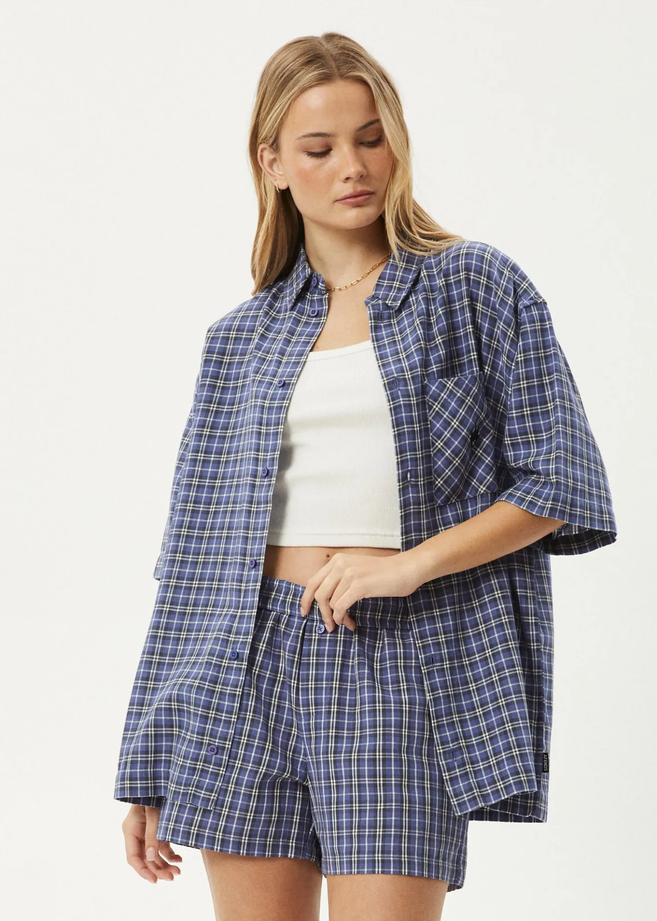 Shirts|Sets & Co-Ords<Afends Shipwreck - Short Sleeve Shirt Marlin