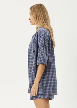 Shirts|Sets & Co-Ords<Afends Shipwreck - Short Sleeve Shirt Marlin