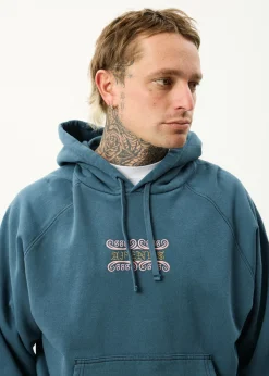 Sweaters & Hoodies<Afends Sixsixsix  - Boxy Raglan Hoodie Fuel
