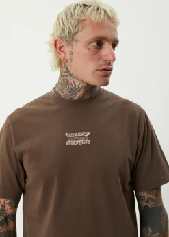 T-Shirts<Afends Sixsixsix  - Retro Tee Coffee