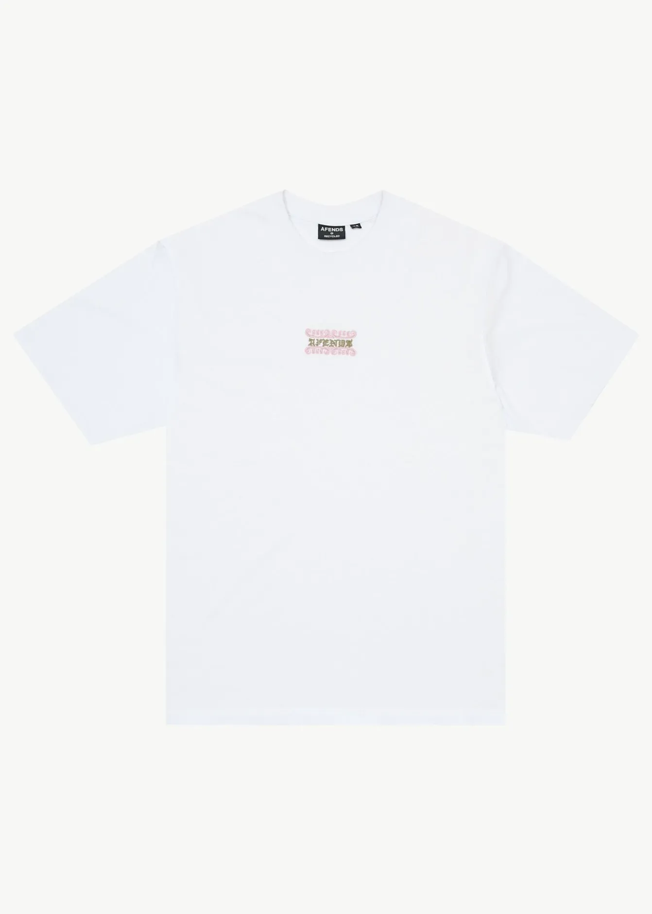 T-Shirts<Afends Sixsixsix - Retro Tee White