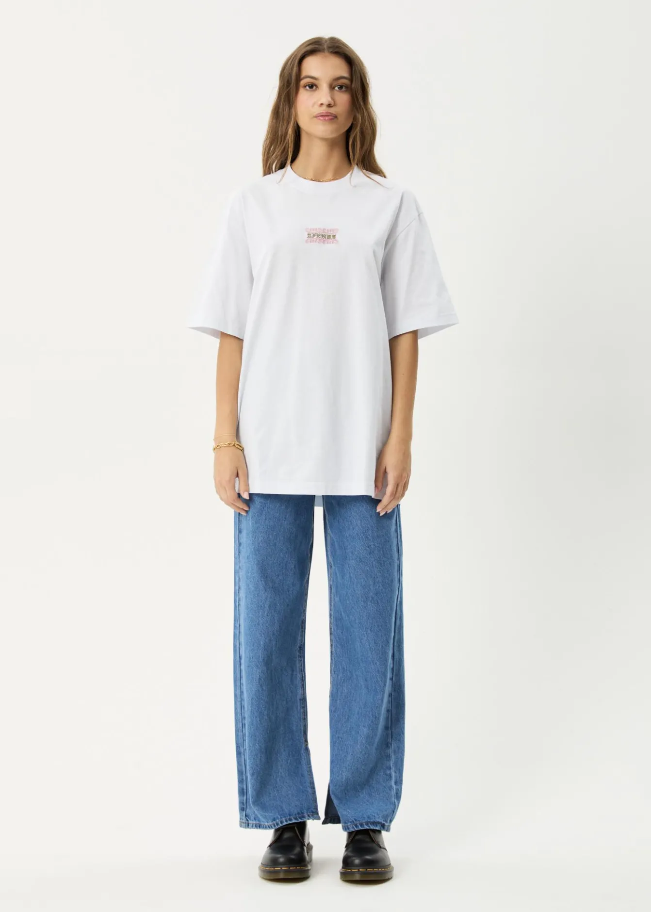 T-Shirts<Afends Sixsixsix - Retro Tee White