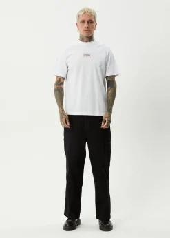 T-Shirts<Afends Sixsixsix - Retro Tee White