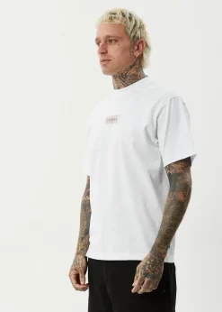 T-Shirts<Afends Sixsixsix - Retro Tee White