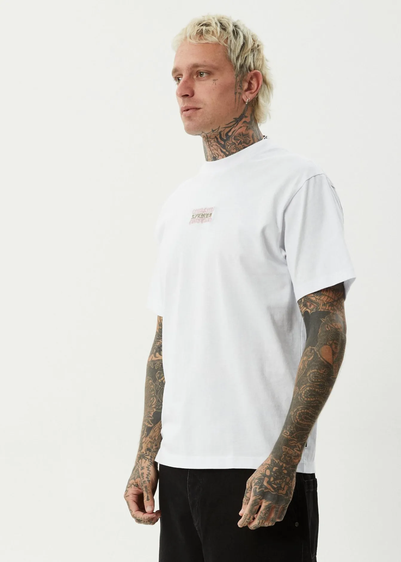 T-Shirts<Afends Sixsixsix - Retro Tee White