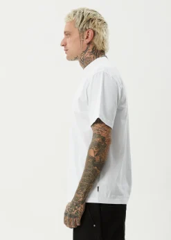 T-Shirts<Afends Sixsixsix - Retro Tee White