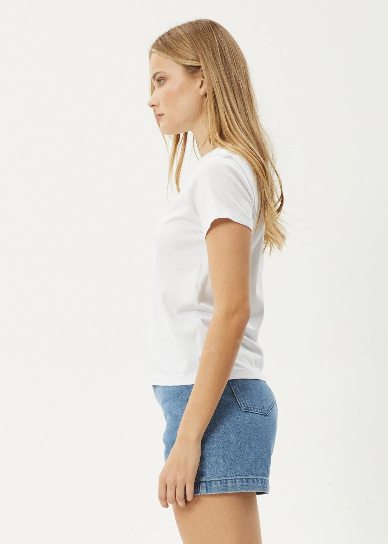 Tees & Shirts<Afends Sky High - Regular Tee White